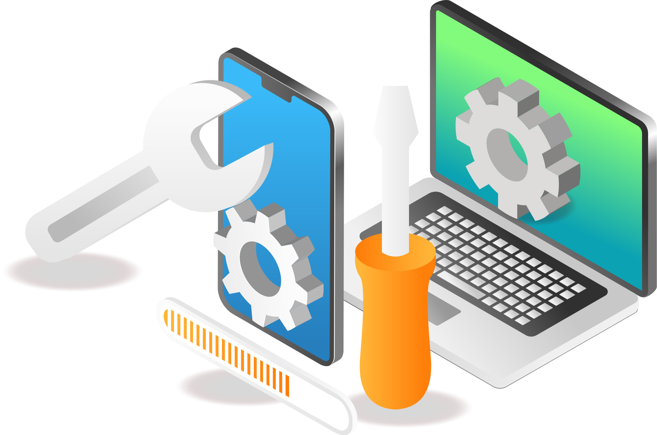 Device Repair Illustration